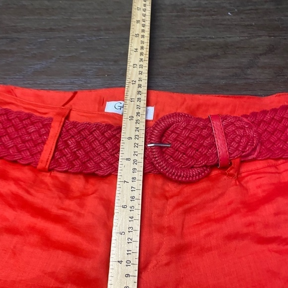 Georgiana by Naji Ref 100% Linen Capri  Pants plus size 1X W/Belt
NWT - Picture 4 of 9